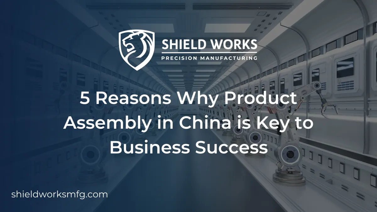 5 Reasons Why Product Assembly in China is Key to Business Success