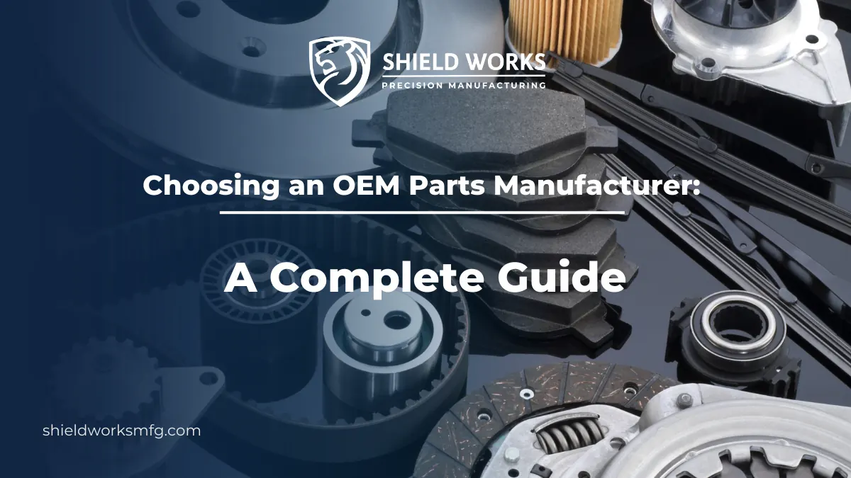 Choosing an OEM Parts Manufacturer: A Complete Guide