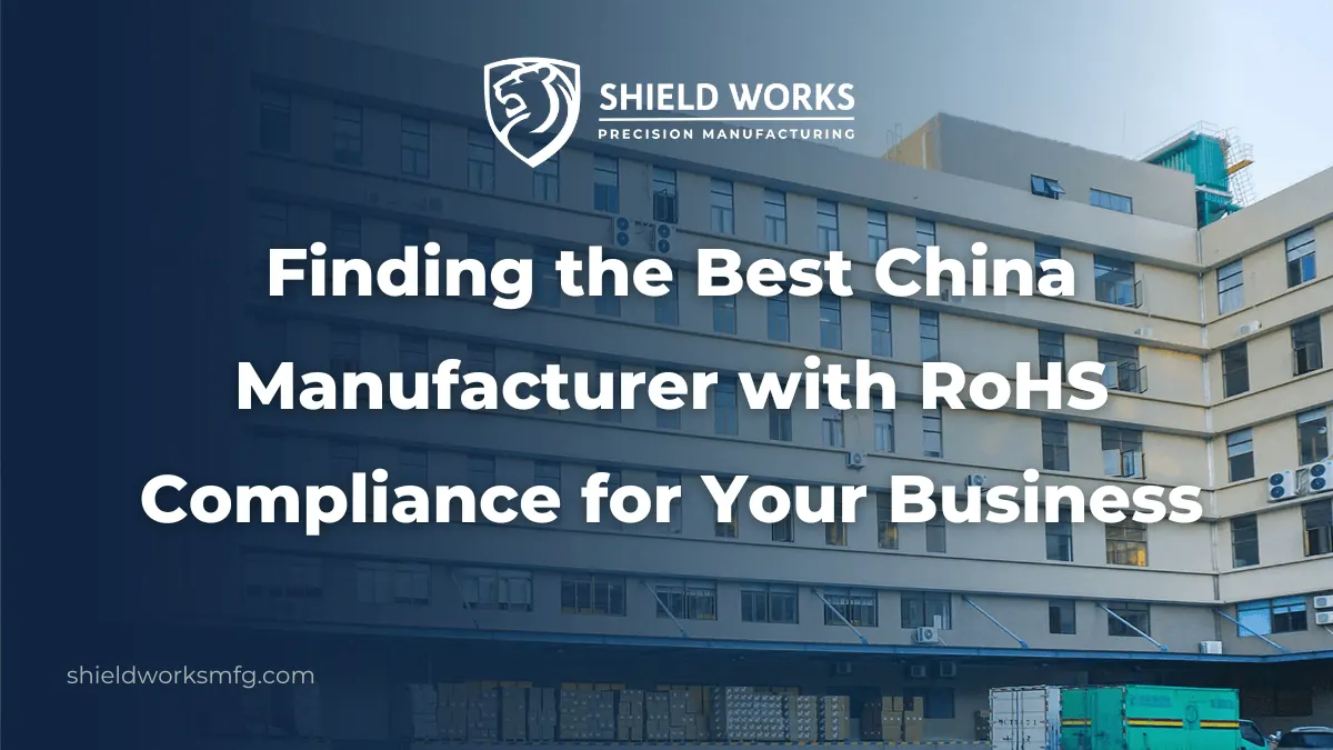 Finding the Best China Manufacturer with RoHS Compliance for Your Business