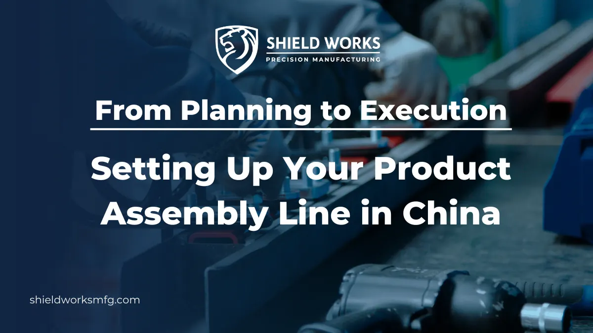 From Planning to Execution: Setting Up Your Product Assembly Line in China