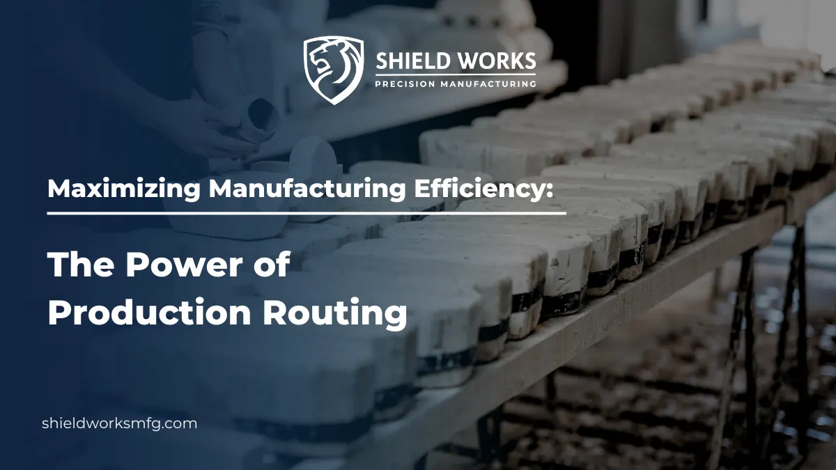 Maximizing Manufacturing Efficiency: The Power of Production Routing