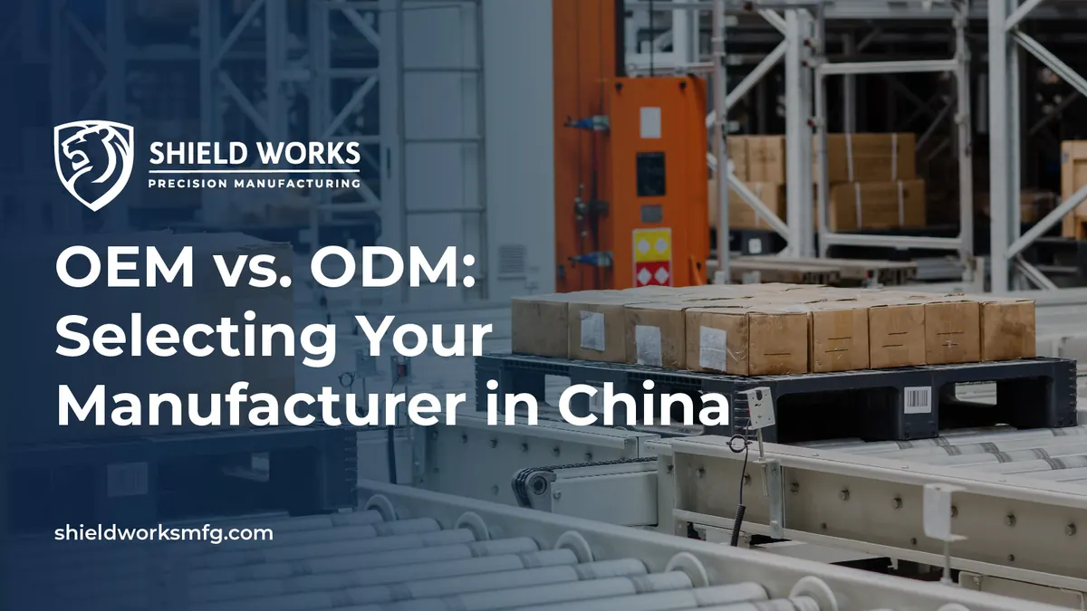 OEM vs. ODM: Selecting Your Manufacturer in China