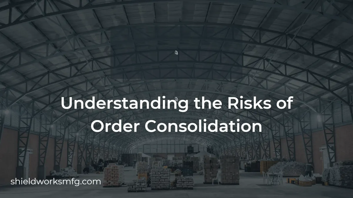 Understanding the Risks of Order Consolidation