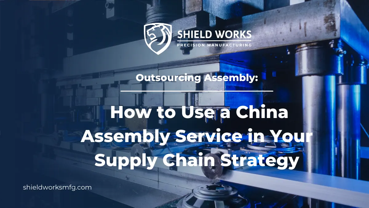 Outsourcing Assembly: How to Use a China Assembly Service in Your Supply Chain Strategy