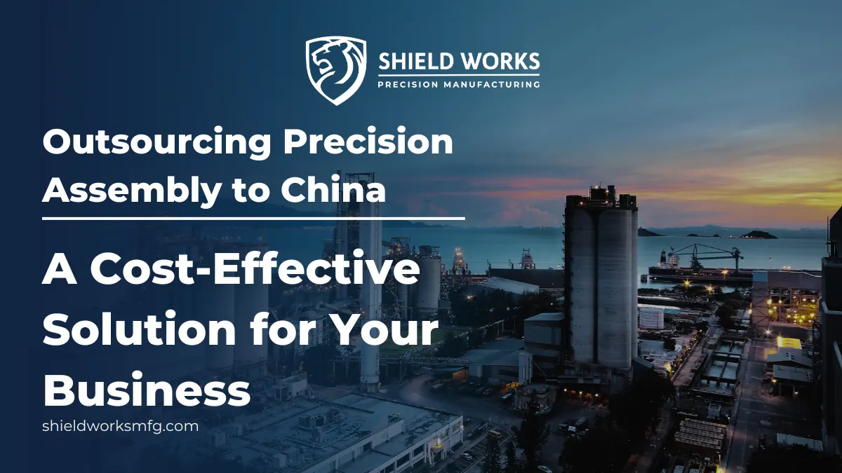 Outsourcing Precision Assembly to China: A Cost-Effective Solution for Your Business