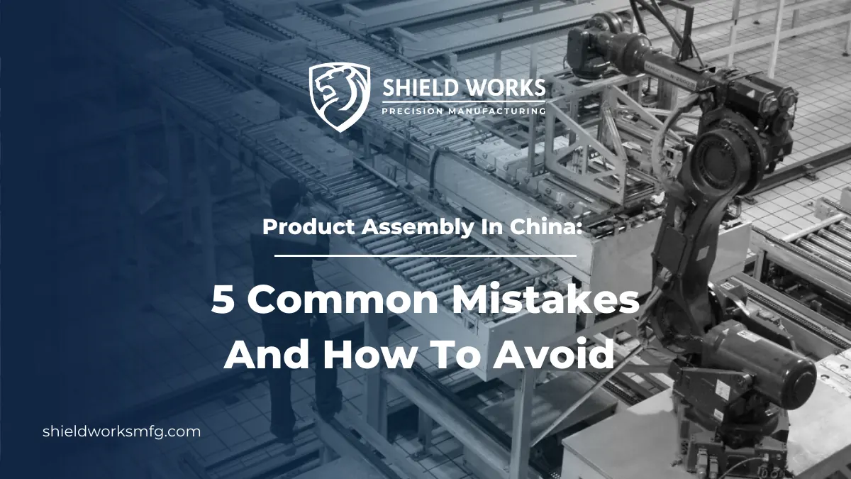 Product Assembly In China: 5 Common Mistakes And How To Avoid