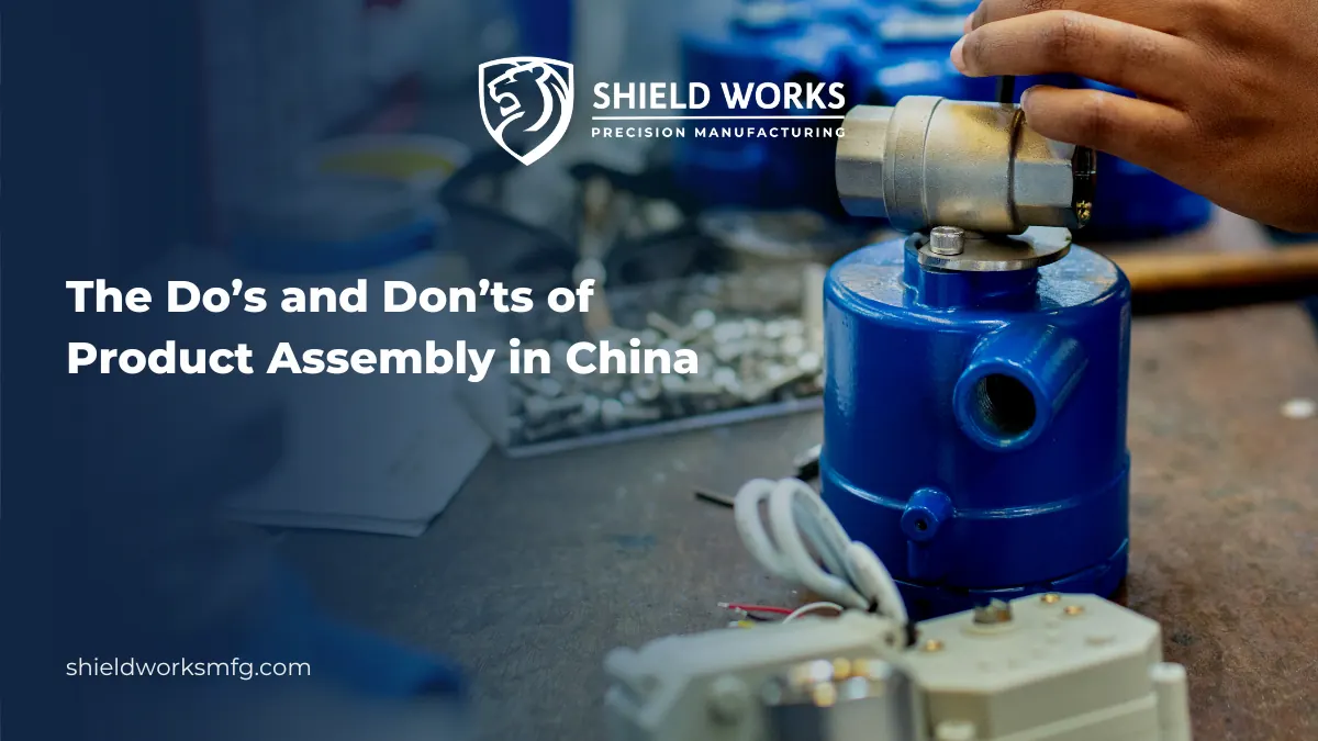 The Do’s and Don’ts of Product Assembly in China