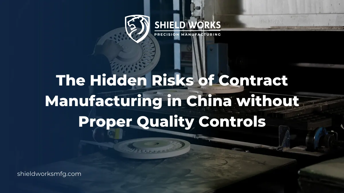 The Hidden Risks of Contract Manufacturing in China without Proper Quality Controls