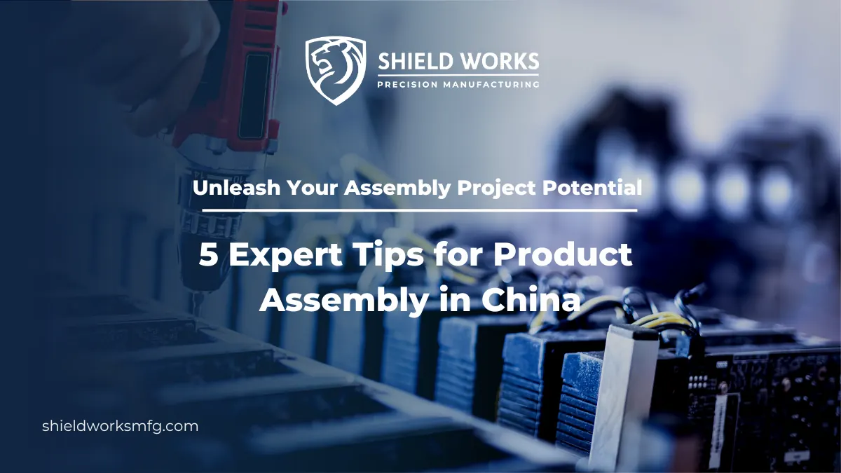 Unleash Your Assembly Project Potential: 5 Expert Tips for Product Assembly in China