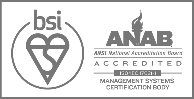 BSI ANAB accreditation body