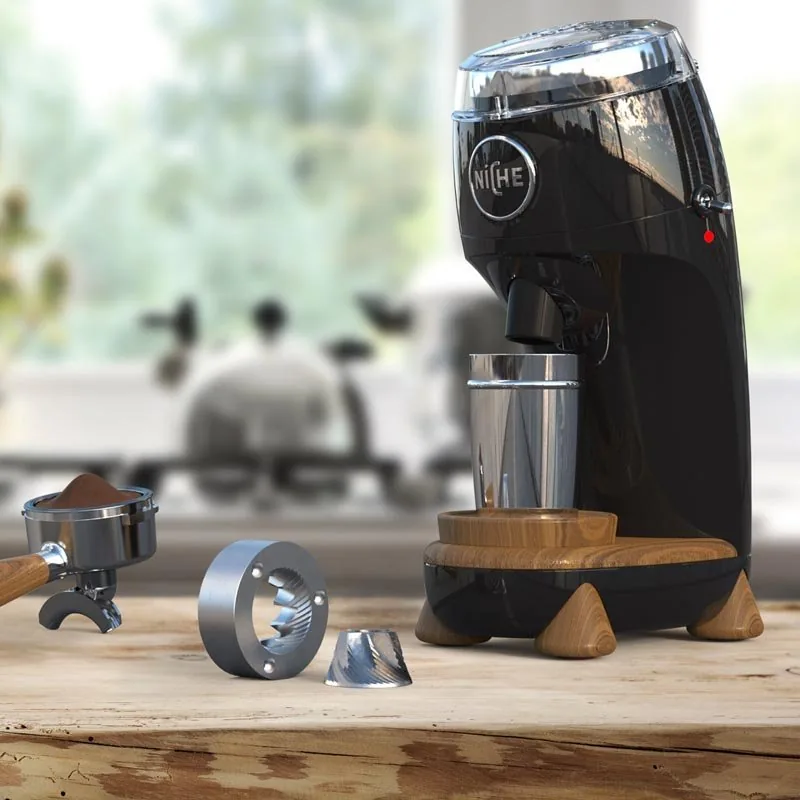 Niche coffee grinder with burr set