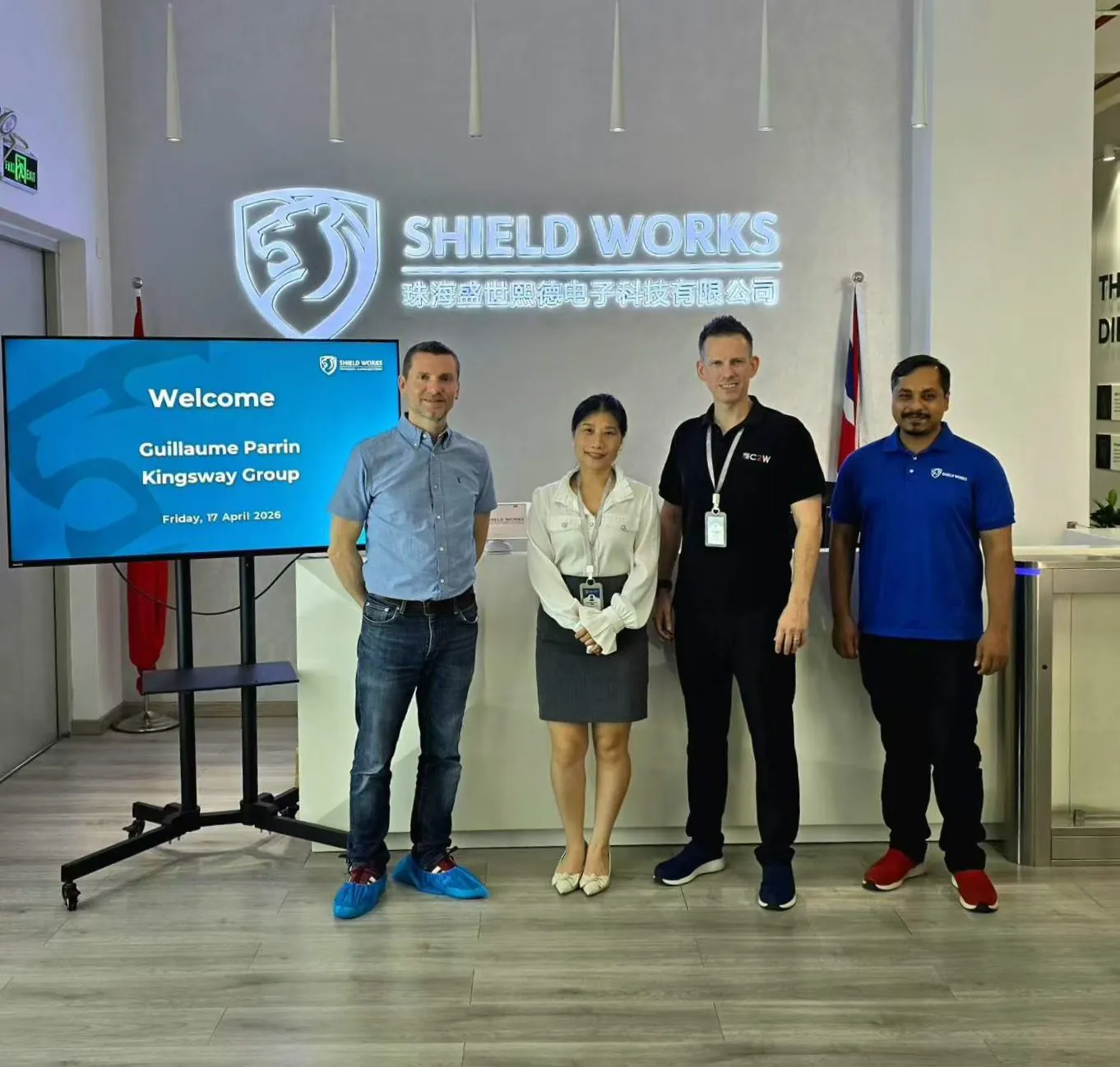Kingsway Group visit to Shield Works, Apr 2026