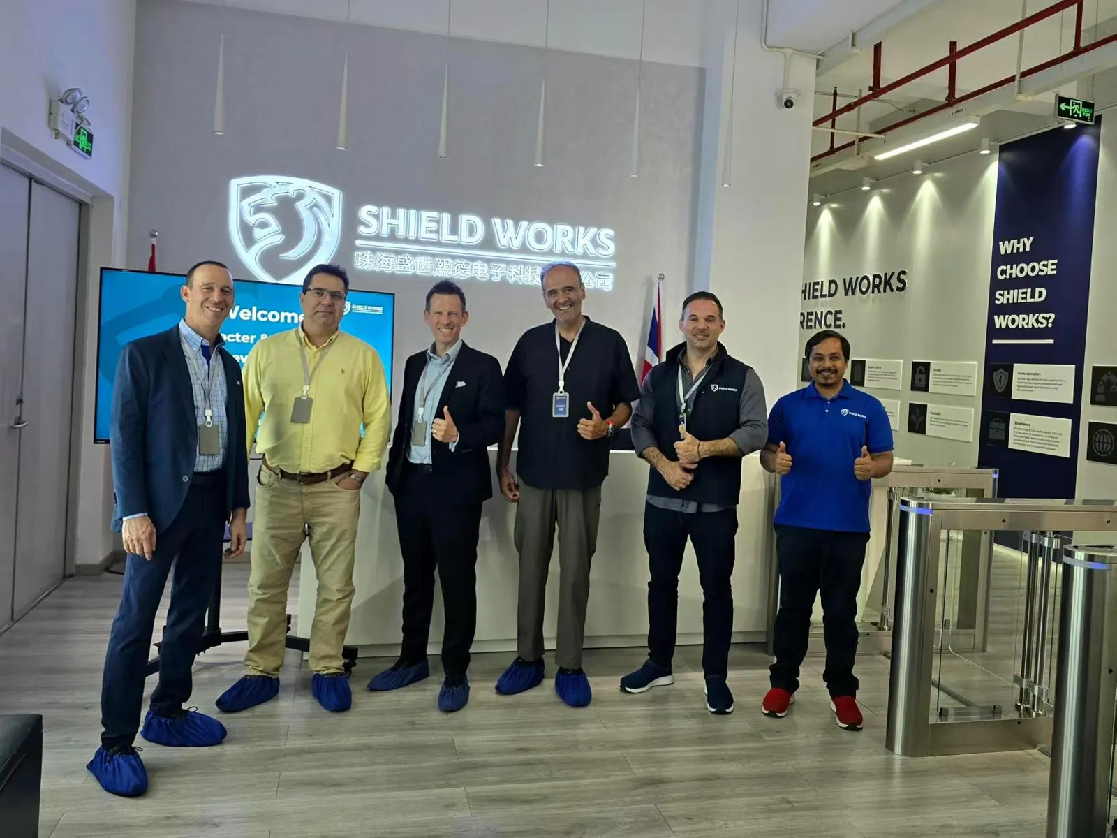 Procter & Gamble visit to Shield Works, 2026