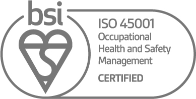 ISO 45001 Occupational Health and Safety Certified by BSI