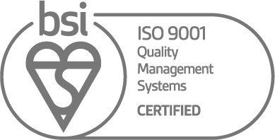 ISO 9001 Quality Management Systems Certified by BSI