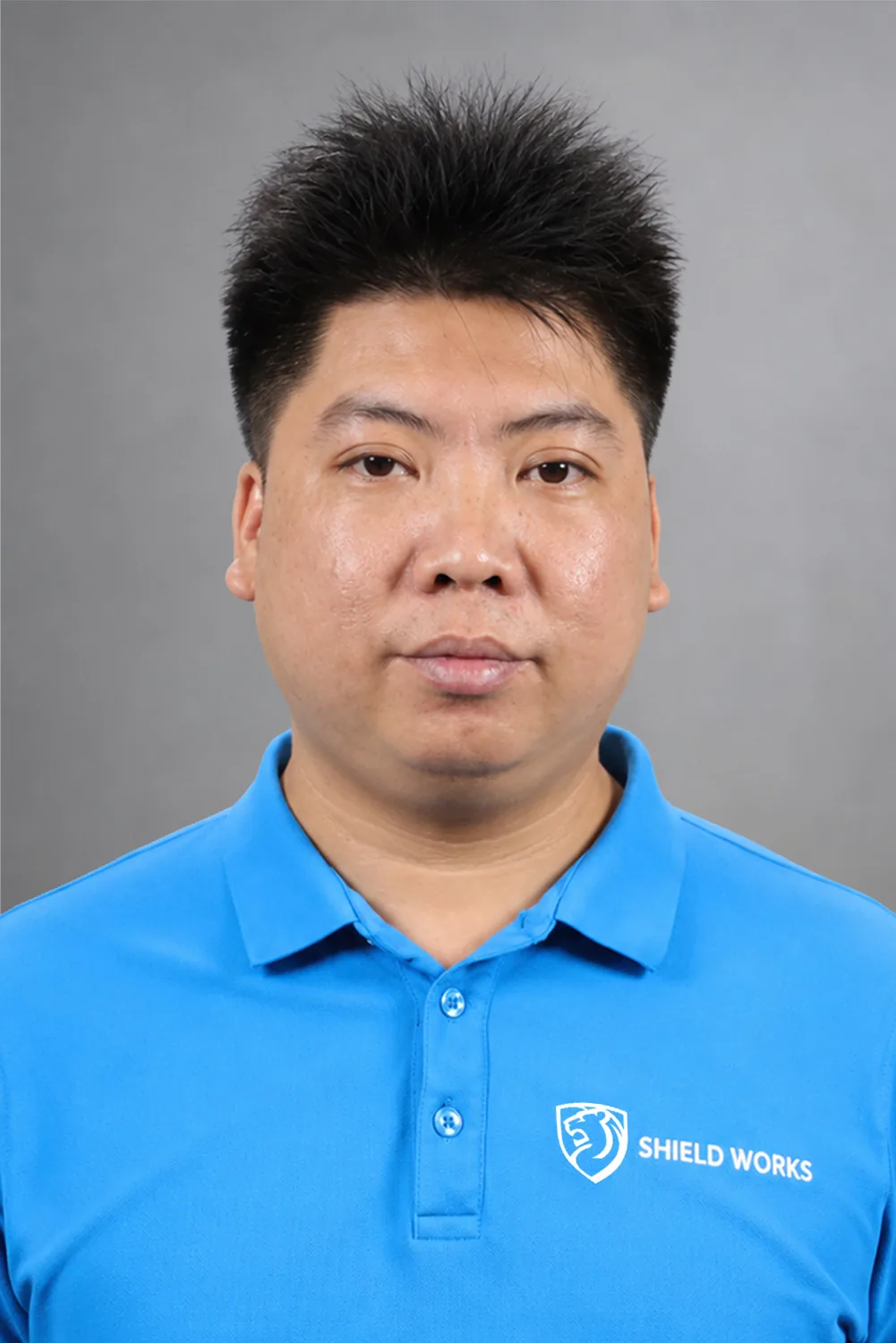 Portrait of Wei Jin Hui, Line Leader