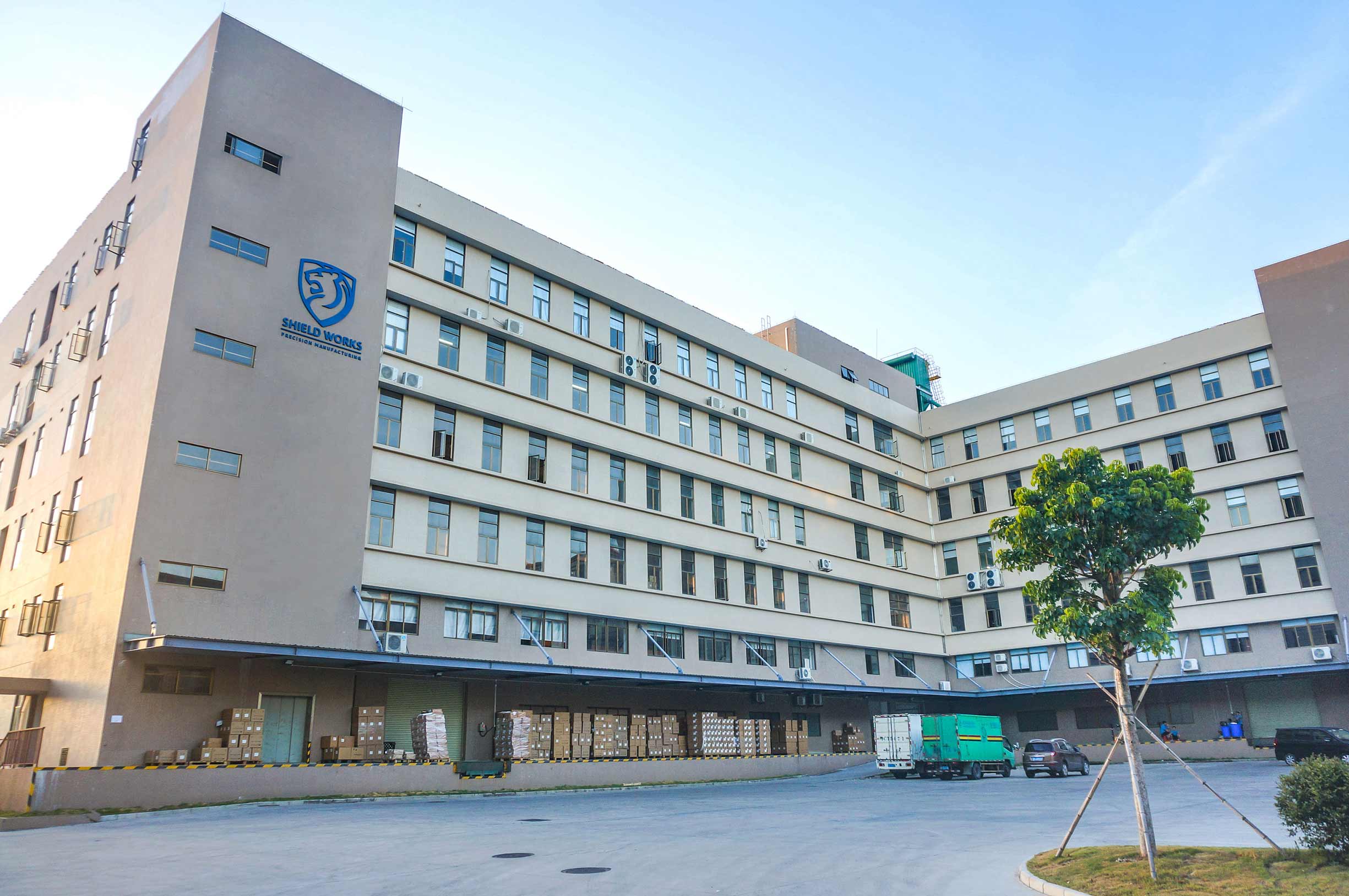 Shield Works manufacturing building exterior